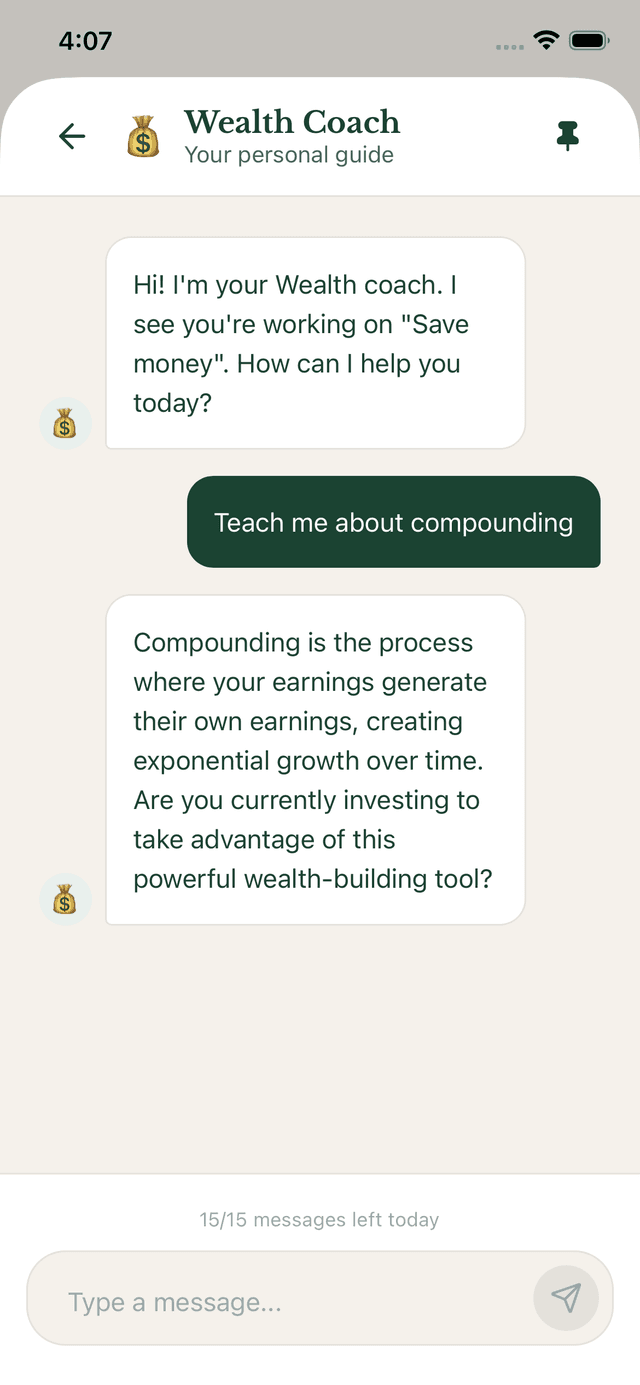 Real conversations that guide you to real answers.